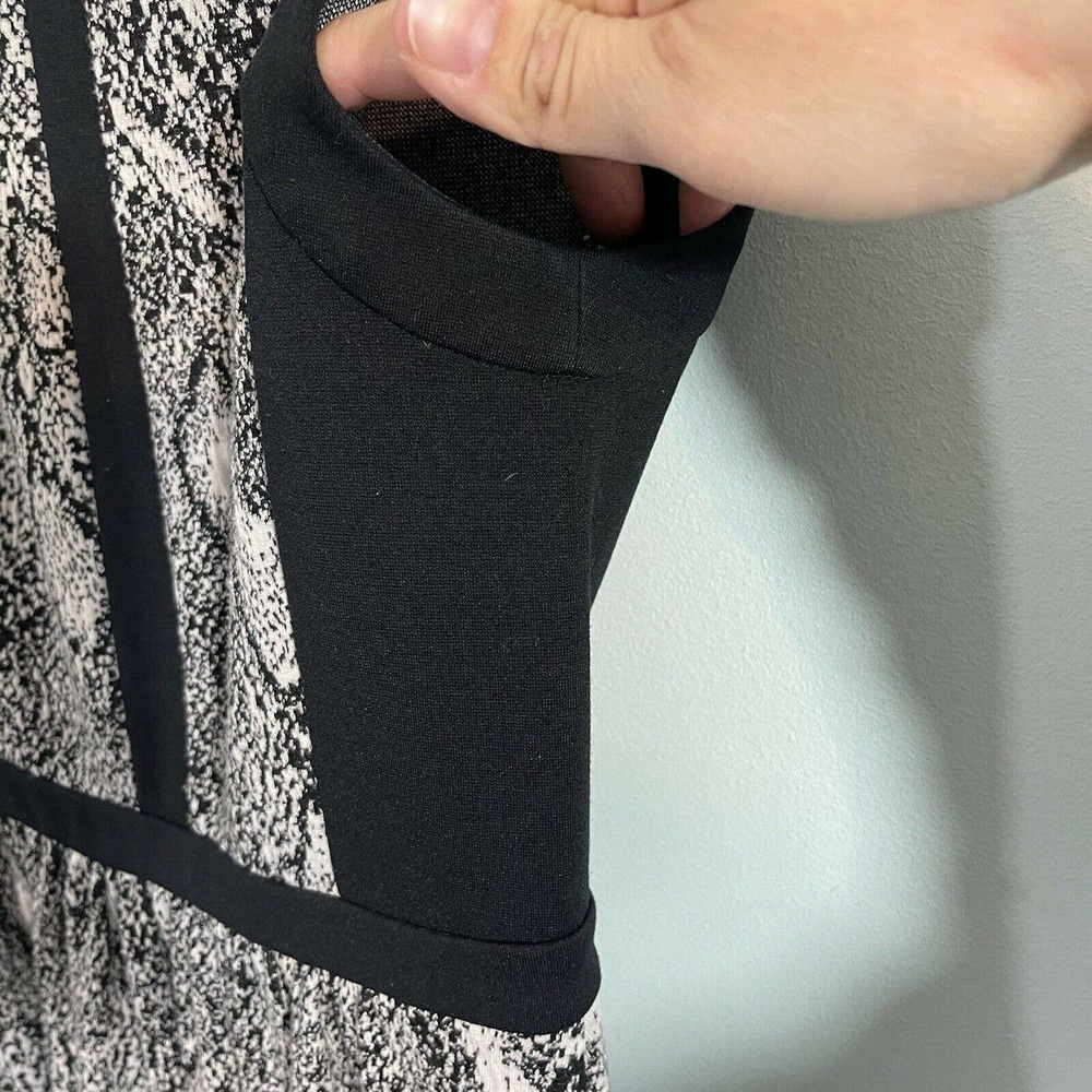 Rebecca Taylor Women's Textured Snakeskin Fit & Flare Dress Size 2 - Picture 6 of 10